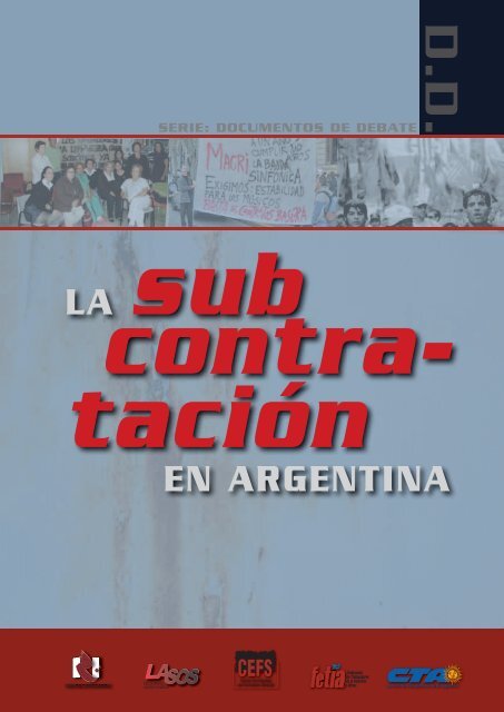 La subcontratación en Argentina - CEFS