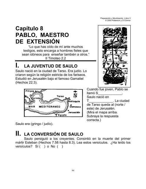 Preparación para Movilización - Paul-Timothy