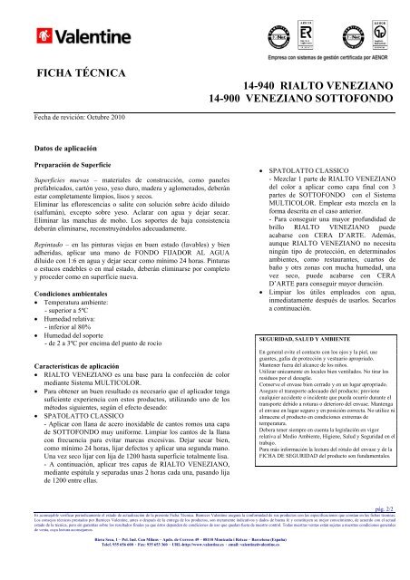 14940.... Rialto Veneziano 10.10.pdf - Valentine
