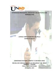 1 experiencia profesional dirigida en cgr biotecnologia ... - Unad