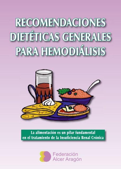 recomendaciones dietéticas generales para hemodiálisis - ALCER