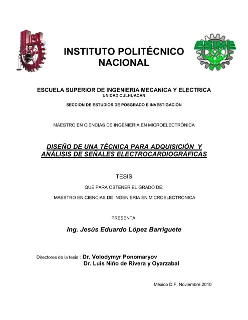 Indice De Figuras Tesis En El Ipn Instituto Politecnico Nacional