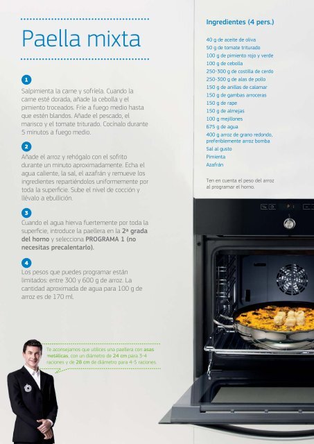 Recetas de arroz para tu horno Balay con función