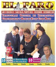 año 9 edición 83 • cabo rojo, puerto rico • noviembre - diciembre 2009