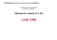 i-talk 1500 - Telcom