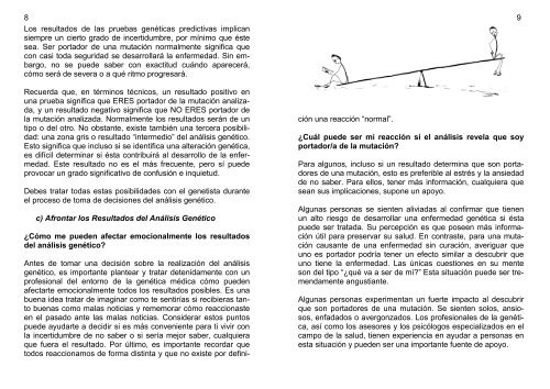 ¿Qué es un análisis genético predictivo? - EuroGentest