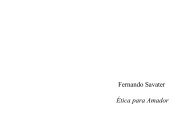 Fernando Savater Ética para Amador - Cenfotur