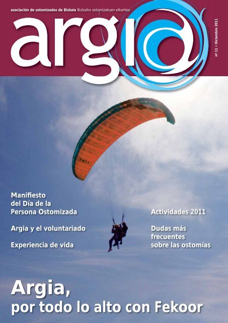 Revista 11 - Argia. Asociación vasca de Ostomizados e incontinentes