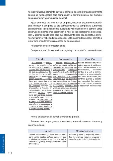 Lectura crítica 1 - Ministerio de Educación