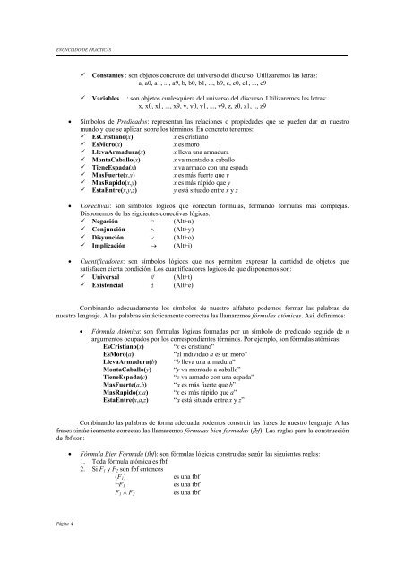 Licenciatura en Matemáticas Bloque I. Formalización del ...