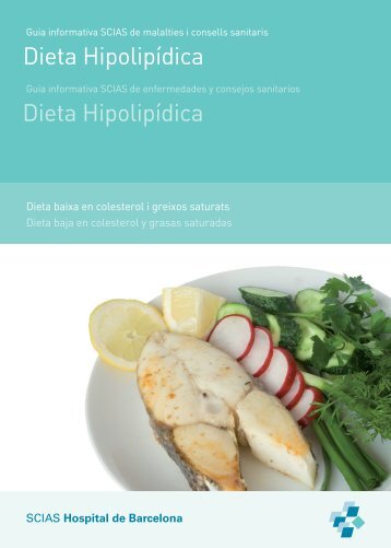 Dieta Hipolipídica Dieta Hipolipídica - Hospital de Barcelona