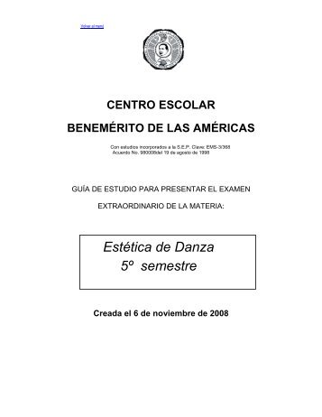 EXAMEN EXTRAORDINARIO - Benemerito.edu.mx