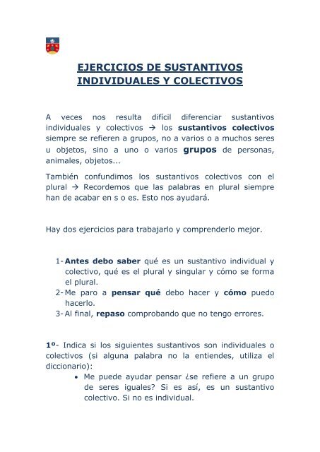 ejercicios sino y si no