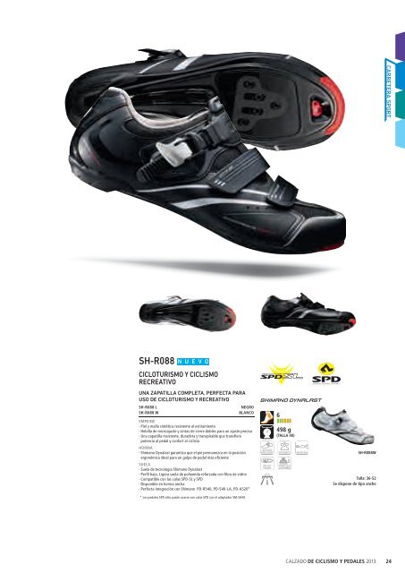 zapatilla - Puntos Oficiales Shimano