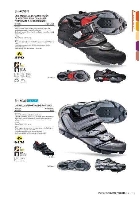 zapatilla - Puntos Oficiales Shimano