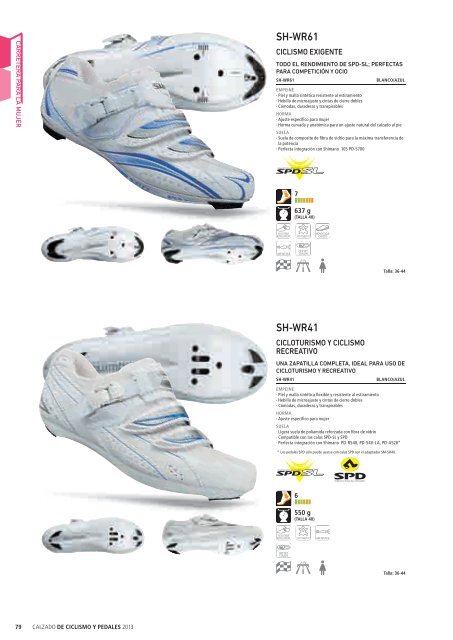 zapatilla - Puntos Oficiales Shimano