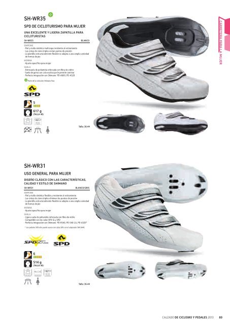 zapatilla - Puntos Oficiales Shimano