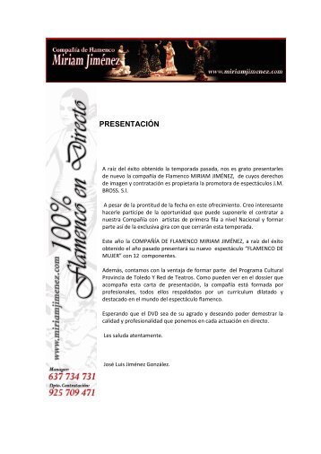 DOSIER MIRIAM JIMENEZ.pdf - Ayuntamiento de Talavera de la ...