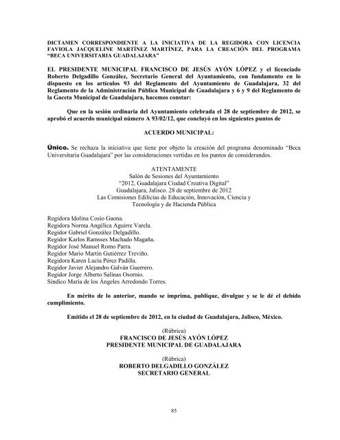 Impresión de fax de página completa - Guadalajara