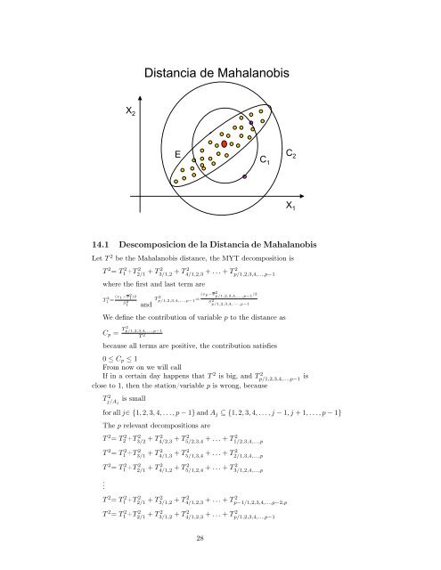 Analisis Multivariado 1 (Apunte basado en notas de clases del ...