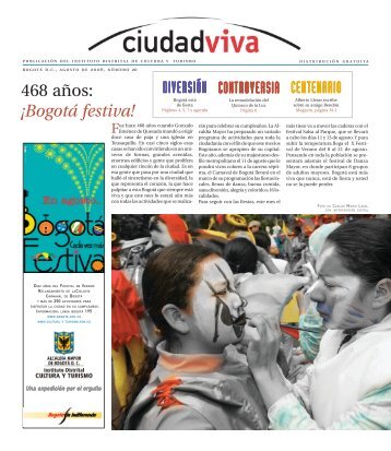 468 años: ¡Bogotá festiva! - Ciudad Viva