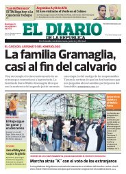 La familia Gramaglia, casi al fin del calvario - El Diario de la República