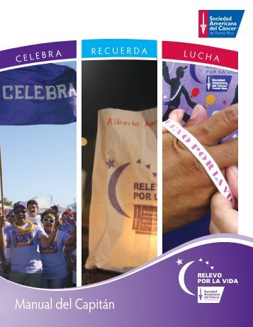 Manual del capitán - Relay For Life