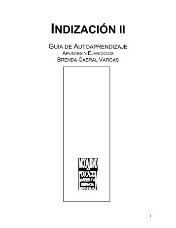 indizacion 2.pdf - Escuela Nacional de Biblioteconomía y ...
