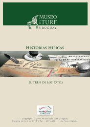 Historias Hípicas - Museo del Turf Uruguay