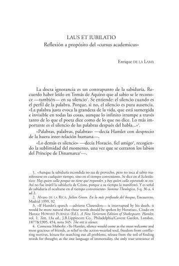 Laus et iubilatio.pdf - Universidad de Navarra