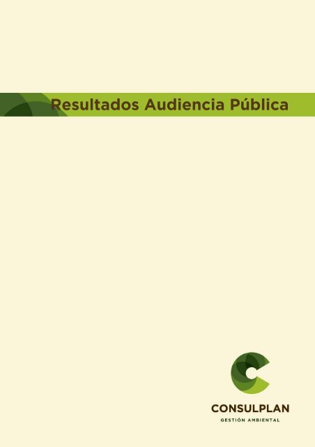 Resultados_Audiencia_Pública - Organismos