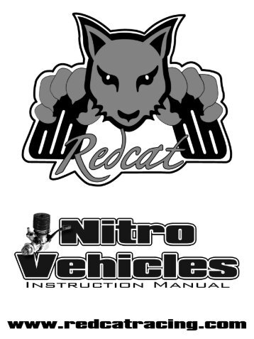 Redcat Racing Nitro RC Instruction Manual