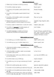 Reglas de Ortografía - Colegio La Magdalena