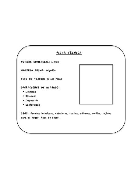 Utilización y transformación de tejidos de fibras naturales y ...