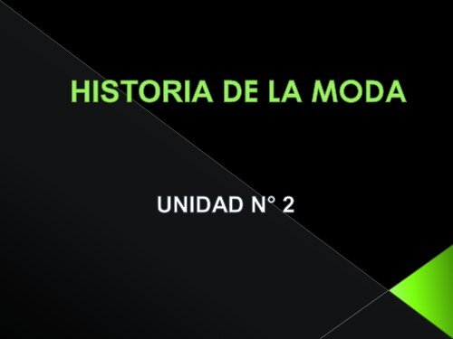 historia de la moda desde el medioevo hasta - Webnode