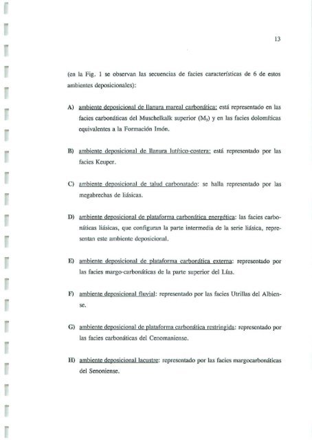 Informe sedimentológico - Instituto Geológico y Minero de España