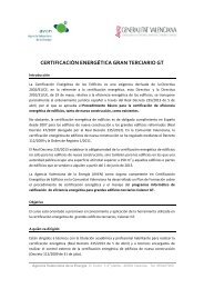 Curso CEE Gran Terciario CALENER GT - Agencia Valenciana de ...