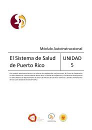 El Sistema de Salud de Puerto Rico - Recinto de Ciencias Médicas ...