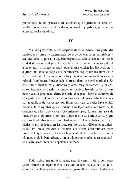 La vida de las abejas - Fieras, alimañas y sabandijas