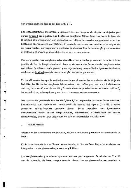 Informe del terciario - Instituto Geológico y Minero de España