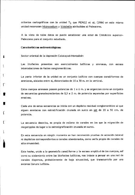 Informe del terciario - Instituto Geológico y Minero de España