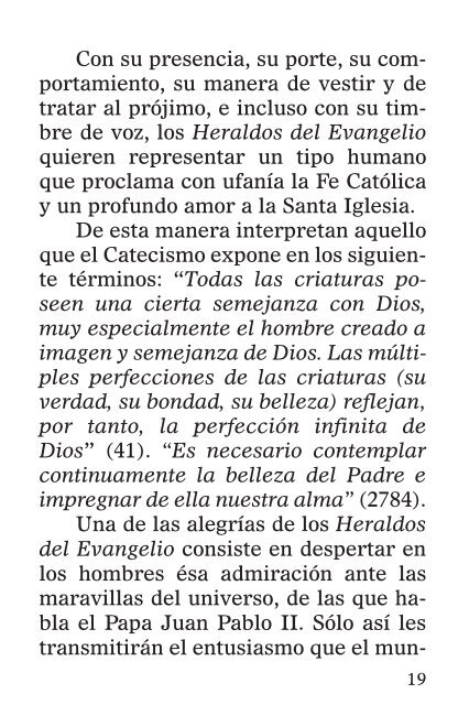 Terciários Chile - Heraldos del Evangelio