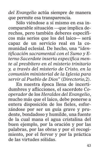 Terciários Chile - Heraldos del Evangelio