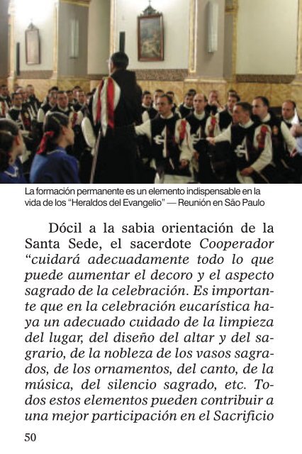 Terciários Chile - Heraldos del Evangelio