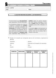 9. Las activiades terciarias en Europa, España y Andalucía