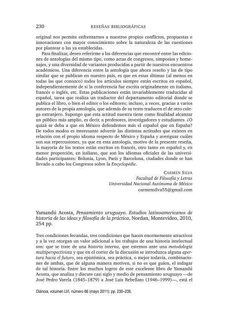 PDF en español - Diánoia - UNAM