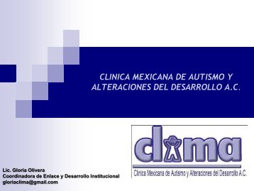 clinica mexicana de autismo y alteraciones del desarrollo ac