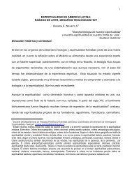 Espiritualidad en América Latina - Missiologia