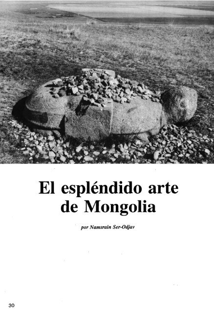 Tesoros de Mongolia; The UNESCO Courier: a ... - unesdoc - Unesco