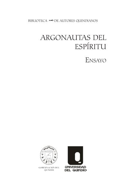 ARGONAUTAS DEL ESPÍRITU - Universidad Tecnológica de Pereira